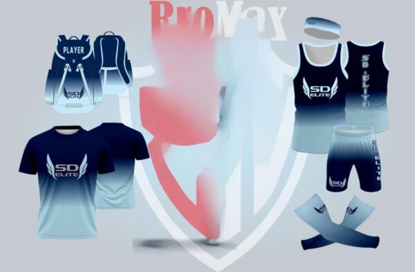 Team Uniform (boys)- for returning athletes w/ arm sleeves, headband, practice t-shirt & backpack (optional)